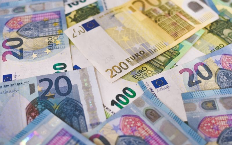 Argent en billets (euros)