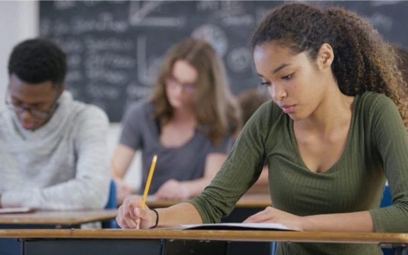 Cours de langue au Luxembourg avec élèves. 