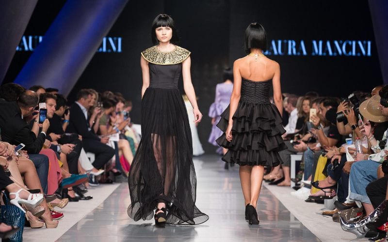 Défilé de mode haute couture italienne 