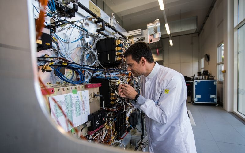 Un ingénieur en Allemagne. 