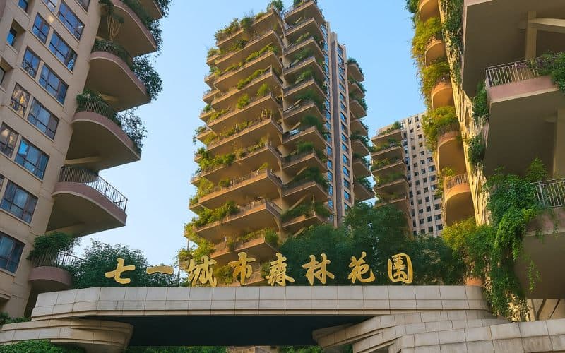 Logement moderne en Chine